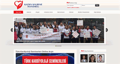 Desktop Screenshot of kadinkalbinehanimeli.com